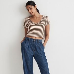 Madewell Mr Brightside crop tee